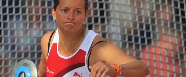 Jade Lally - Bronze Medallist Discus Glasgow 2014 Commonwealth Games